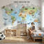 Papier peint carte du monde, aquarelle, texture, carte du monde-1509737379-1509737377