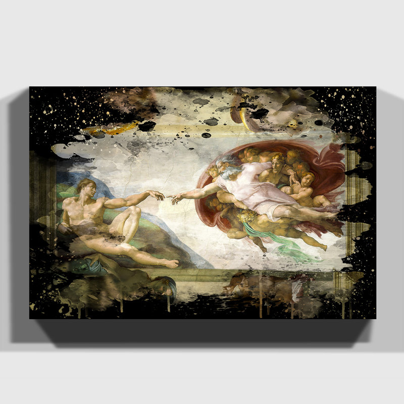 Michelangelo - Wrapped Canvas Print, 35cm H x 50cm W