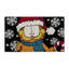 Ensemble de 2 tapis de porte licorne et flocons de neige sous licence Parmount Garfield