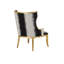 Garson 31.5" Wide Polyester Wingback Chair