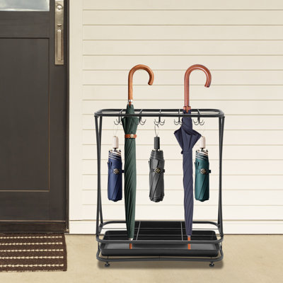 Prissila Iron Freestanding Umbrella Stand