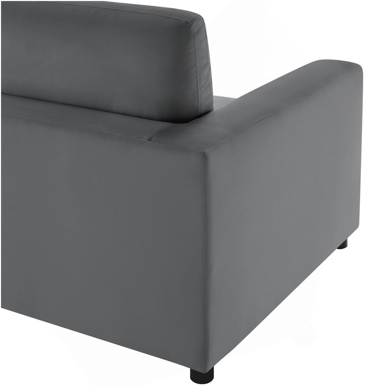 Caylie Modular 6-Piece Sectional - Charcoal, Charcoal