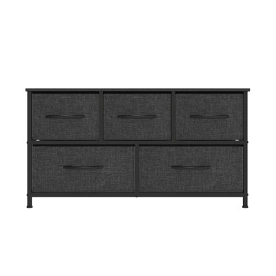 Kathiria 39.4"W 5 Drawer Small Dresser by 17 Stories