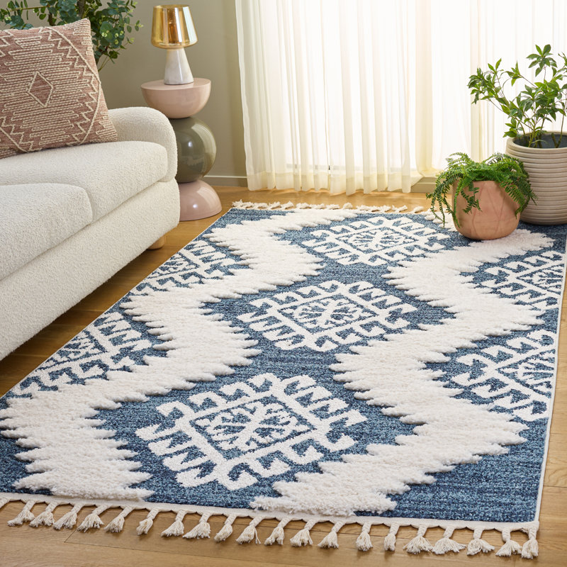 Tapis à poils longs Baar, Rectangle 5 pi 3 po x 7 pi 6 po