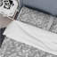Ensemble de housse de couette gris et blanc Glamour Damask II - Glam-109147992