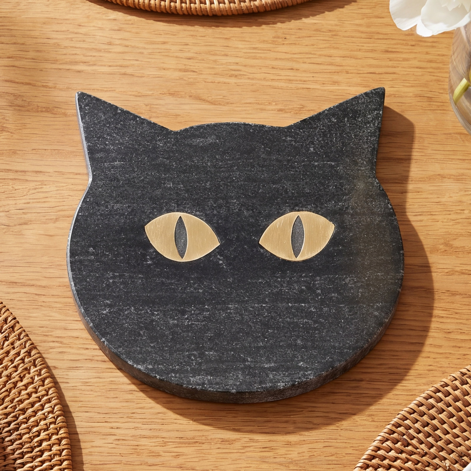 Black Cat Marble Board
