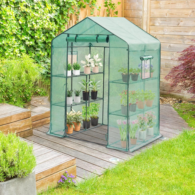 54' W x 54' D Mini Greenhouse