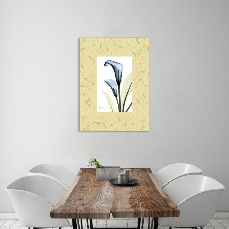 "Calla Lily", toile tendue par Albert Koetsier, H 20 po x l 15 po x P 1,5 po
