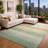 Machine Washable Indoor/Outdoor Chantille ACN2891 Striped Rug-1989102410-1989102408