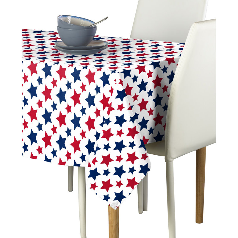 Elsberry Geometric Tablecloth, 104" L x 60" W