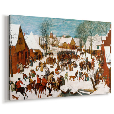 Massacre of the Innocents-Pieter Bruegel the Elder-Gallery Wrapped Canvas-c. 1565–1567