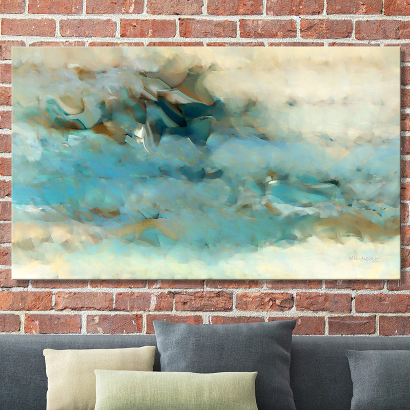 " Chasing After The Wind. Ecclesiastes 1:14 " by Mark Lawrence, 28" H x 48" W x 1.5" D, Wrapped Canvas