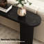 Console en bois cannelé Gennari-640694343