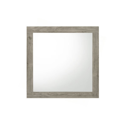 Light Gray Finish Mirror