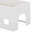 Full Size Low Loft Bed With Slide And Shelves, Multiple Functions Wooden Low Loft Bed Frame With Storage Shelves, Door And Window Design-1743768038