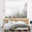 Fogs de polyester sur un tapisserie western ghats hills avec accessoires suspendus inclus-28490455