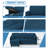 84" Reversible Sectional Pull-Out Sofa Bed With Adjustable Backrest, Modern L-Shape Sofa With Storage Chaise, 3-Seat Convertible Couch With Usb Charging Port For Living Room, Apartment, House-467125353