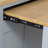 47 Inch Kitchen Island With Extendable Dining Table, Rubber Wood Veneer Kitchen Table With Internal Storage Rack