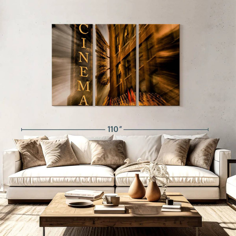 Lilie Cinema Sign, 48" H x 74" W