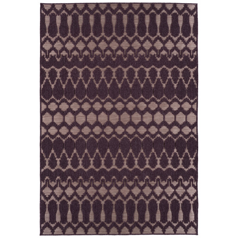 Tapis transitionnel rectangulaire, intérieur et extérieur