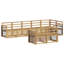 306cm Wide Patio Sectional Set