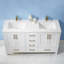 Ensemble de meuble-lavabo double 60 po Shannon-73419182