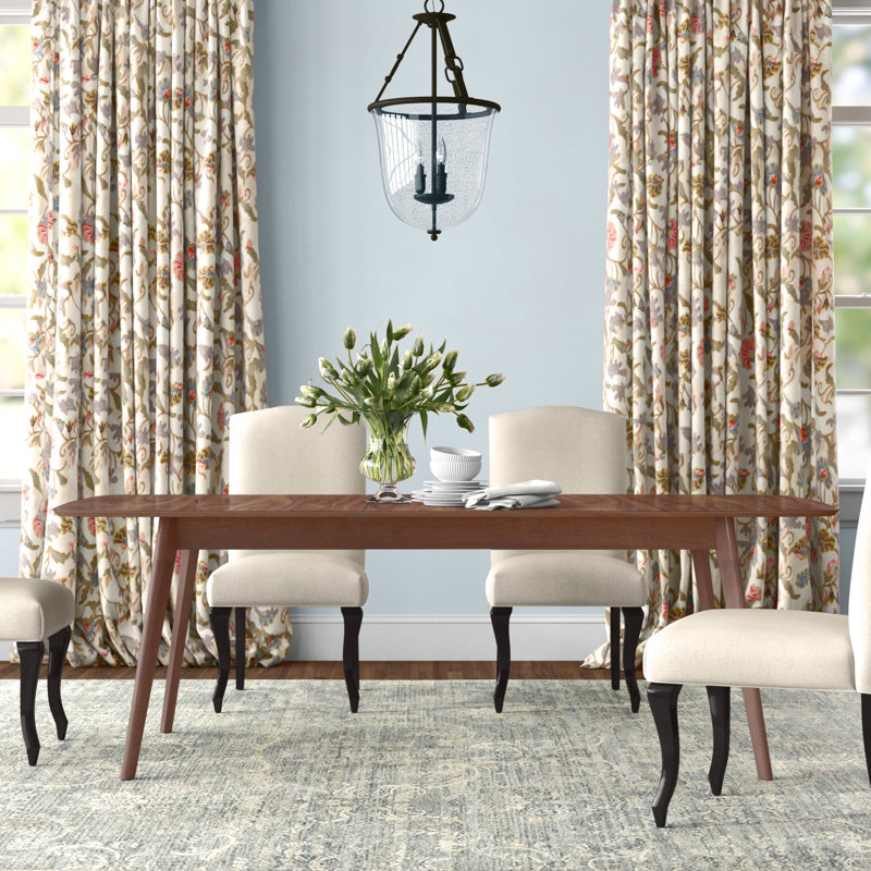 35.5 " Extendable Rectangular Dining Table