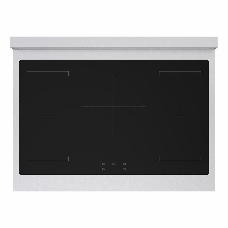 ZLINE Autograph 36 in. Marino Induction Range with 5 Element Cooktop and Polished Gold Accents