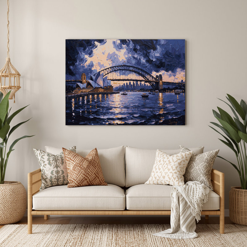 Art mural gris en villes, Sydney, Australie, H 240 po x l 240 po x P 0,05 po