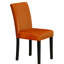 Chaises de salle à manger Abbott Parson - ensemble de 2 chaises en similicuir Baked Bean-1224577597-1224577754