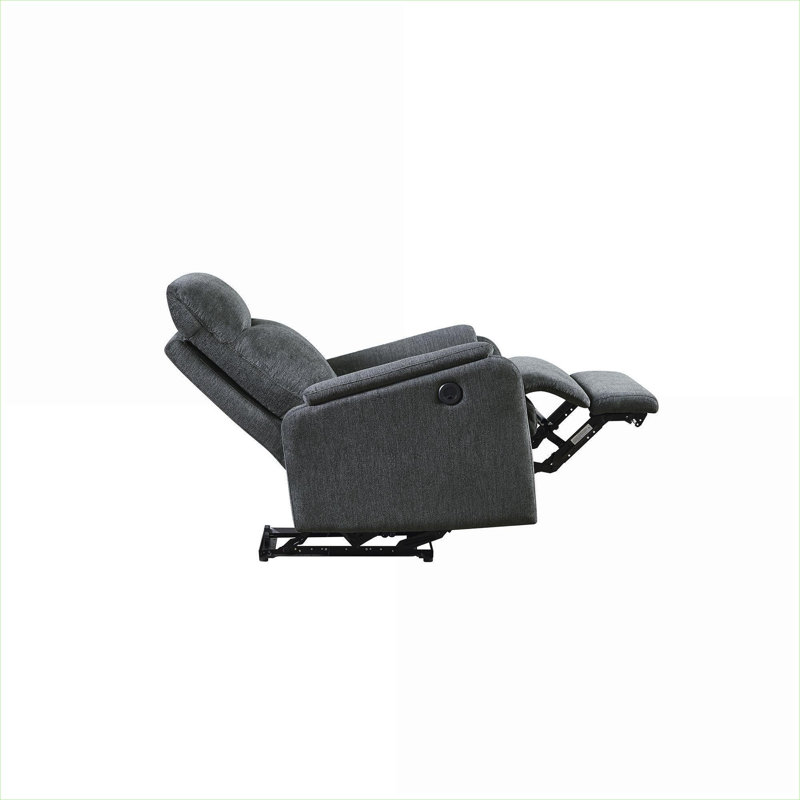 Fauteuil inclinable électrique FlowLuxe Home, Tissu gris