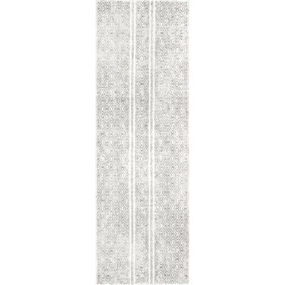 Warleigh Geometric Gray Area Rug