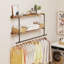 Alyvea 105cm Wall Mounted Clothes Rack-605643719