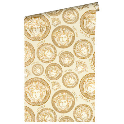 Versace Midnight Sky Monarch Unpasted Vinyl Wallpaper