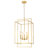 5 - Light Dimmable Lantern Square/Rectangle Chandelier-413200722