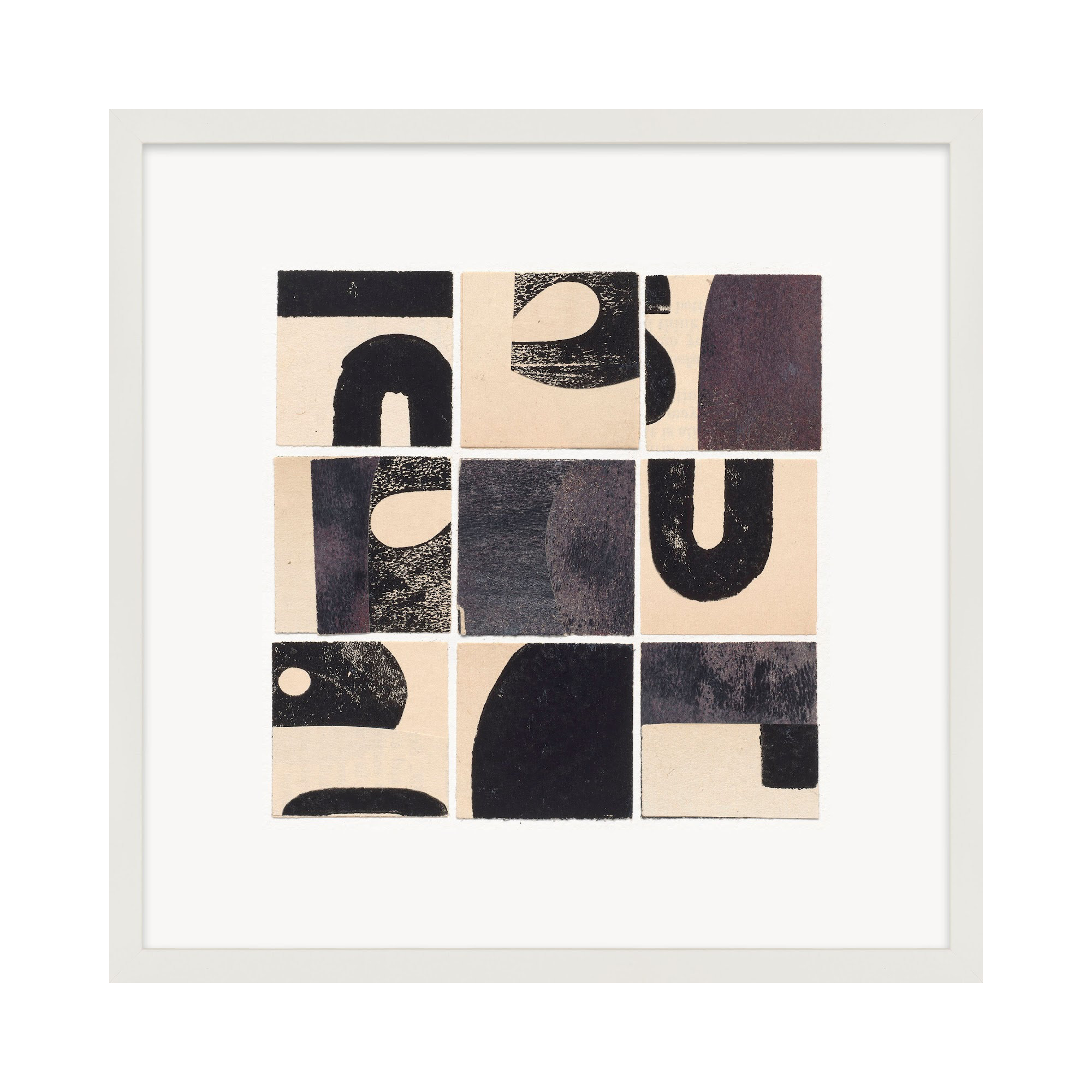 Curvy by Driftway Studio, 44" H x 44" W x 1.25" D, White