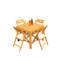 Surfliner Outdoor 5 - Piece Teak Dining Set