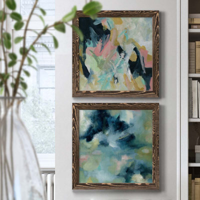 «Vitality», ensemble de 2 peintures sur toiles