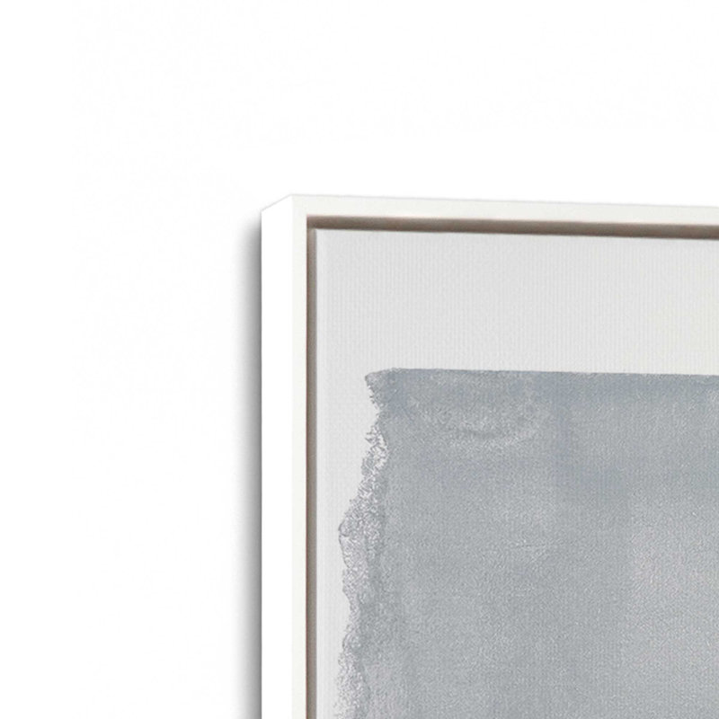 «Fragments of Light III», reproduction sur toile dans un cadre, H 12,75 po x l 8,75 po, Blanc opaque