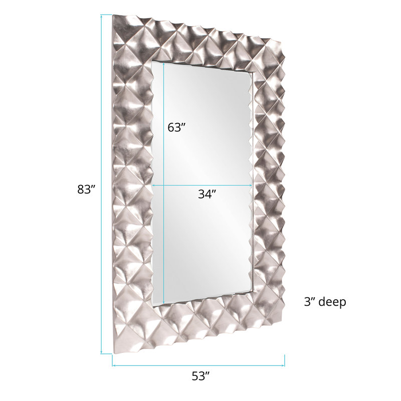 Perrodin Modern Beveled Full Length Mirror
