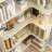 Freestanding Corner Bookshelf-1474356091