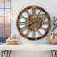 Horloge murale surdimensionnée ronde de 36 po pour le salon avec la collection America-87147385