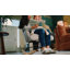 Solid + Manufactured Wood/Iron Rocking Chair-1708616331