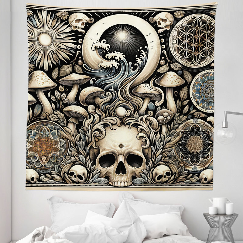 Tapisserie en microfibre, H 88 po x l 88 po