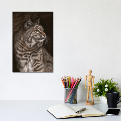 Bobcat by Richard Macwee - Wrapped Canvas Gallery-Wrapped Canvas Giclée