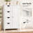 Freestanding Bathroom Storage Cabinet, Narrow Storage Organizer with 4 Drawers & Single Door Cabinet, Vertical Floor Cabinet for Bathroom, Living Room, Entryway-1324905965