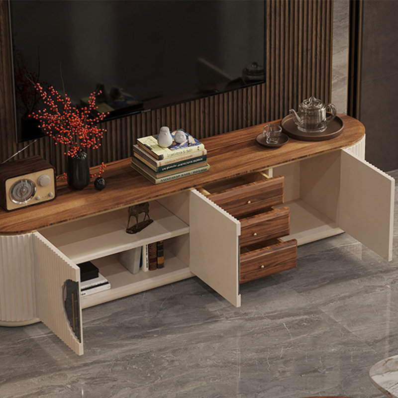 Meuble télé de luxe de style français, 78.74"