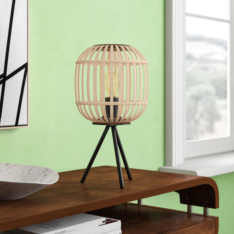 Sterling Metal Tripod Lamp
