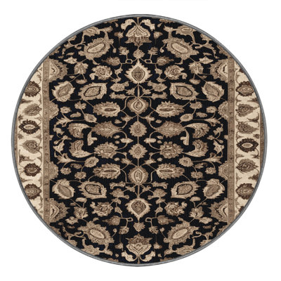 Tapis persan gris lavable à la machine