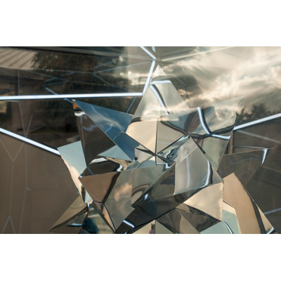 Abstract Transparent Reflection Background by Andreonegin - Wrapped Canvas Print